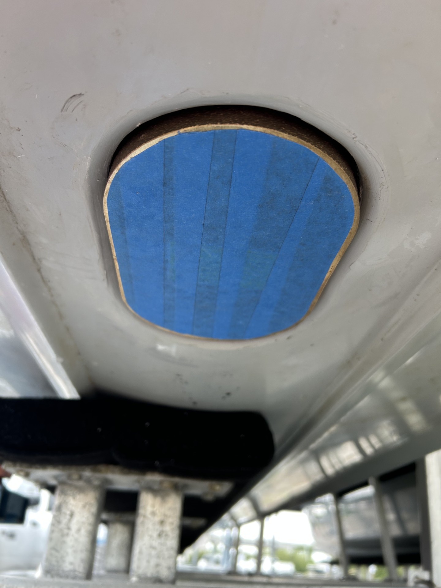 Custom fabrication and preparation for a marine electronics retrofit