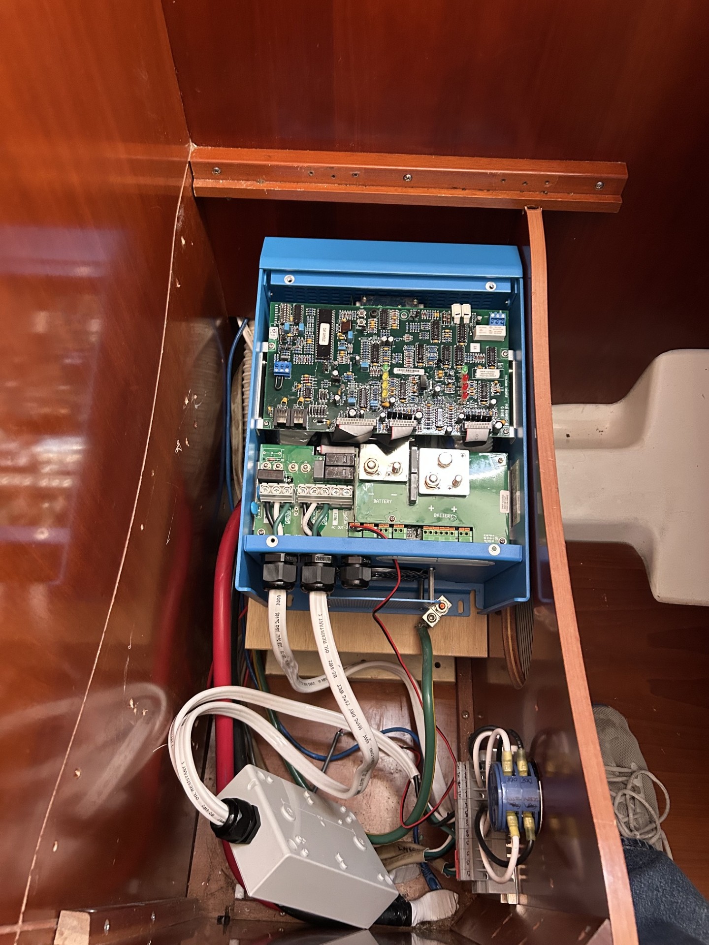 ZF ClearCommand vessel-control hardware and associated electrical systems